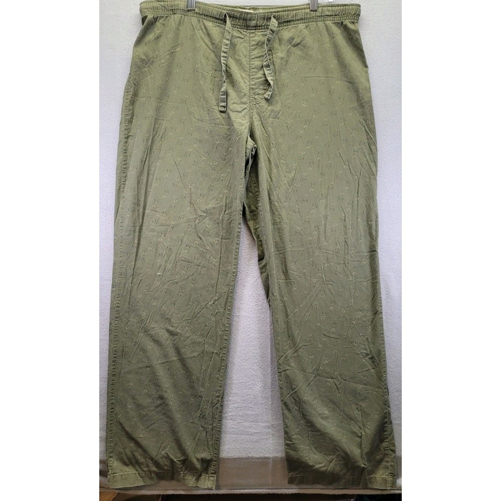 Old Navy Pull On Lounge Pants. Mens Size Small Big Buck All Over Print Drawstrin